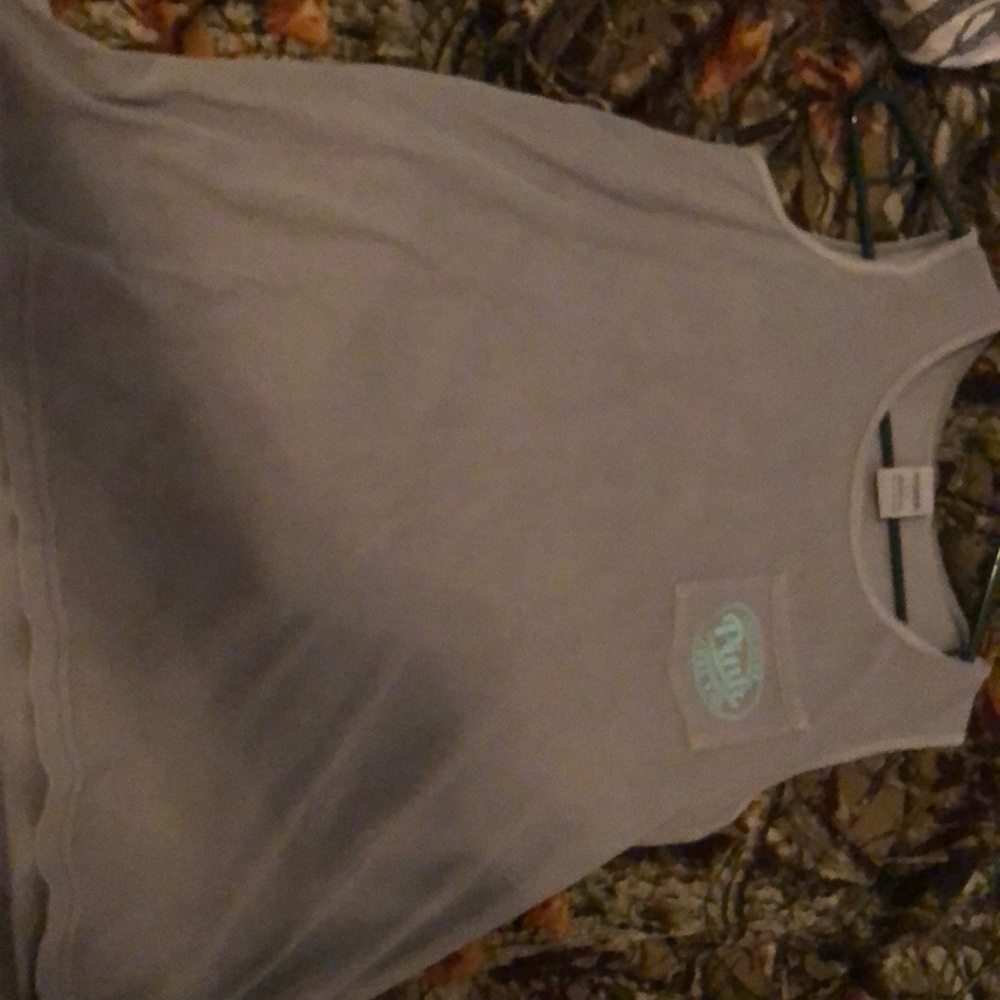 Vs pink muscle tee